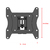 Кронштейн для телевизора на стену наклонно-поворотный с диагональю 13"-40" UNITEKI FM1802,черный